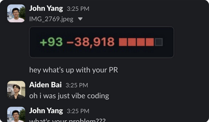 git diff command meme about reviewing code changes before commit