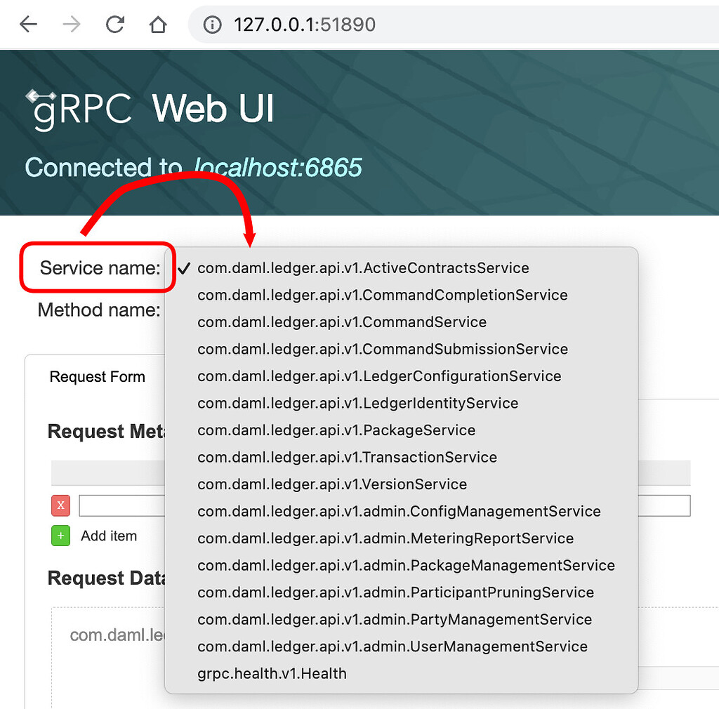 Using gRPC UI to Explore the Ledger API - Outreach - Canton Network Forum