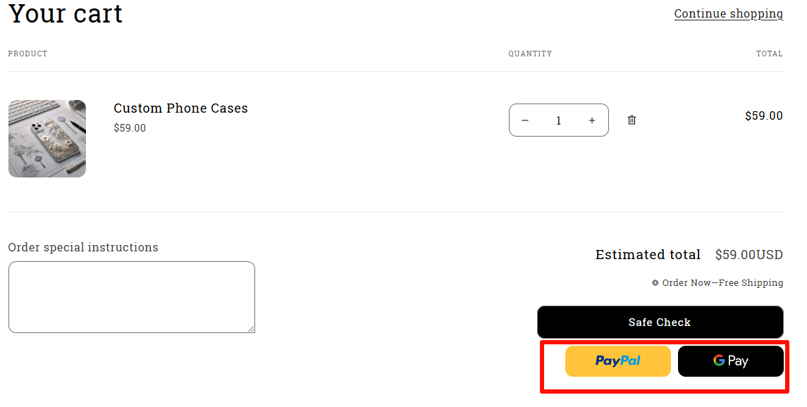 How to hide the dynamic checkout button in the shopping cart?《sense ...
